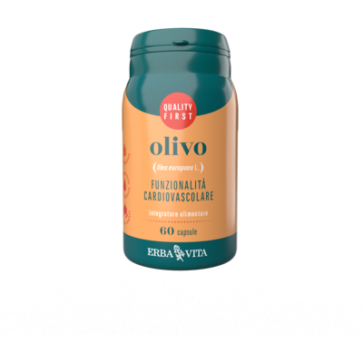 Erba Vita Olivo 450mg Capsule - Supporto Cardiovascolare Erba Vita Olivo 450mg Capsule - Supporto Cardiovascolare