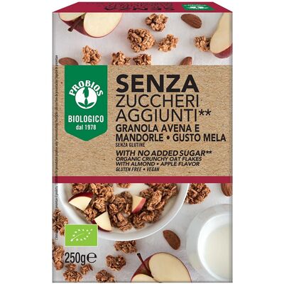 Granola senza glutine gusto mela Probios - 250 g Granola senza glutine gusto mela Probios - 250 g