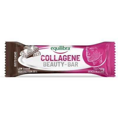 Equilibra - Barretta Gusto Cacao - 40 g - Barre proteica Equilibra - Barretta Gusto Cacao - 40 g - Barre proteica