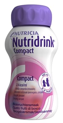 Danone Nutricia Nutridrink Compact Frutti Bosco 4x125 Ml