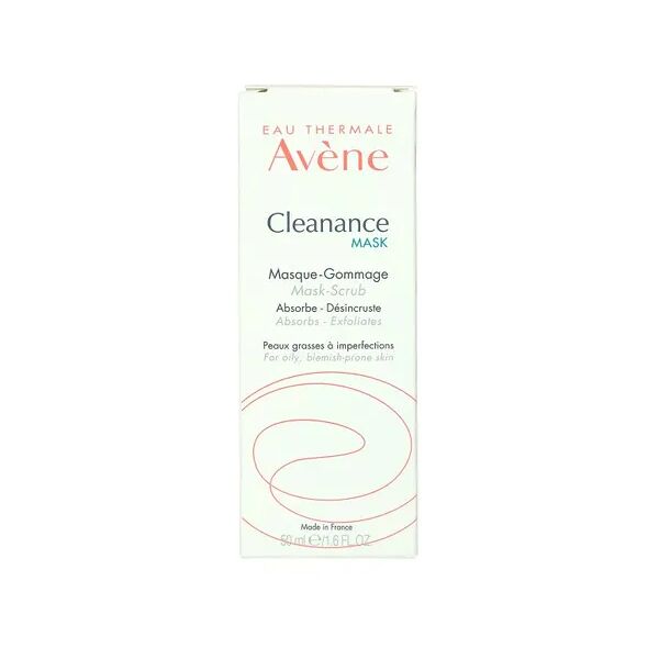 pierre fabre avène cleanance mask scrub maschera esfoliante per pelle grassa 50 ml