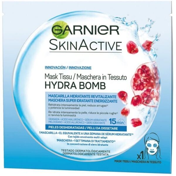 antica farmacia orlandi garnier skin active hydra bomb maschera viso super idratante energizzante