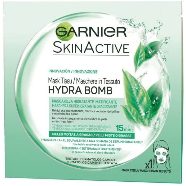 antica farmacia orlandi garnier skin active hydra bomb maschera viso super idratante opacizzante