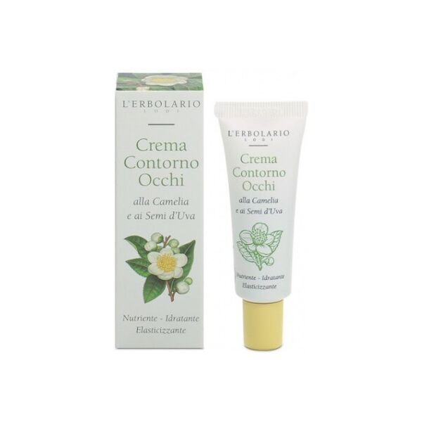 l'erbolario srl crema contorno occhi camelia e semi d'uva 15ml