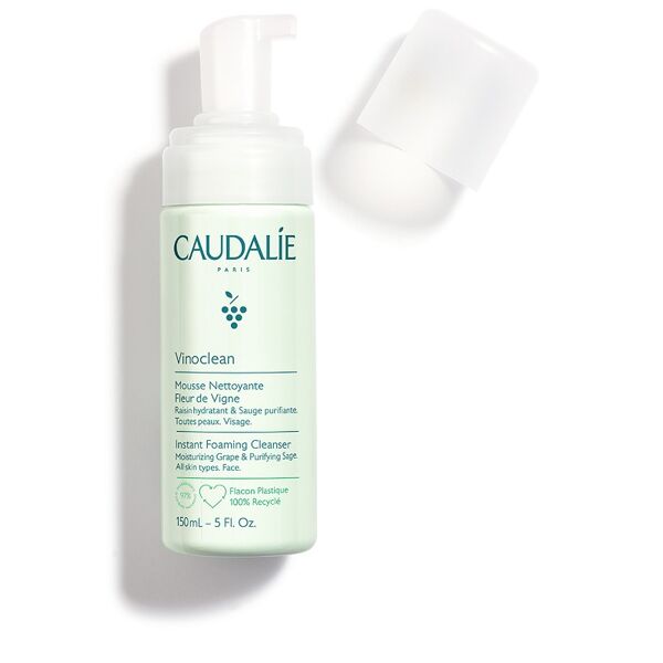 caudalie vinoclean schiuma detergente 150ml