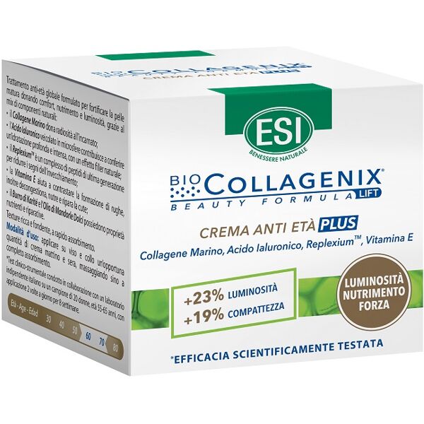 esi srl esi biocollagenix crema antietà plus 50ml