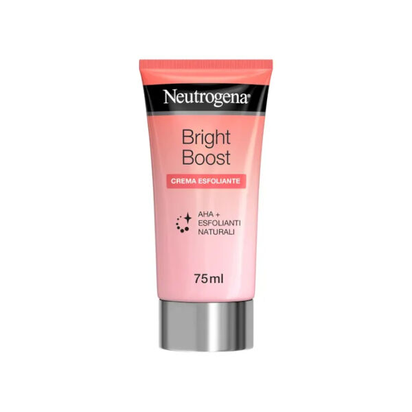 johnson & johnson neutrogena bright boost crema esfoliante corpo 75ml