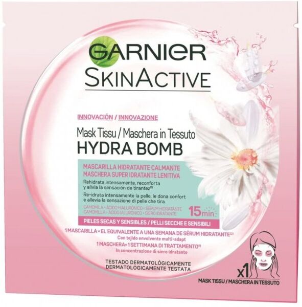 antica farmacia orlandi garnier skin active hydra bomb maschera viso super idratante lenitiva