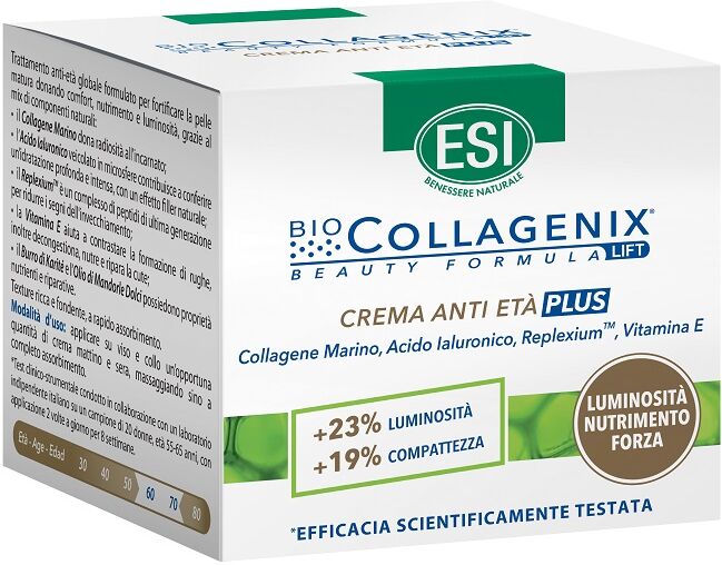 esi srl esi biocollagenix crema anti età plus