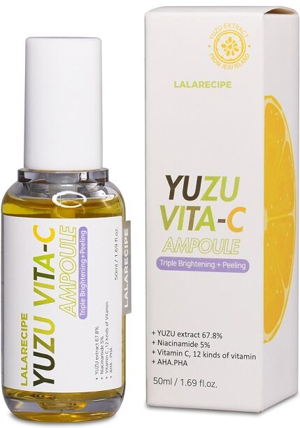 seoul cosmetics co ltd lalarecipe yuzu vita c ampoule