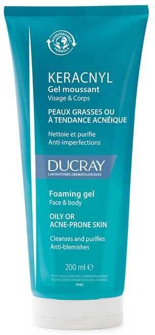 Ducray Keracnyl Gel*det.200ml