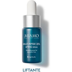 Siero Liftante Multi-Peptide 20% Miamo Longevity Plus - Siero viso anti-età - Formato viaggio Siero Liftante Multi-Peptide 20% Miamo Longevity Plus - Siero viso anti-età - Formato viaggio