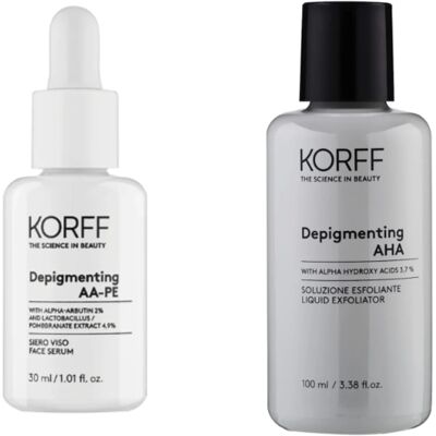 Korff Siero Viso Depigmentante Con Soluzione Esfoliante Illuminante Korff Siero Viso Depigmentante Con Soluzione Esfoliante Illuminante