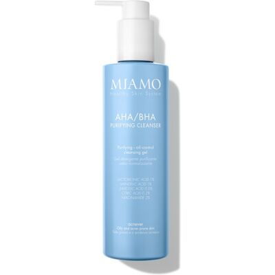 Medspa Miamo AHA/BHA Gel Detergente Purificante - 250ml Medspa Miamo AHA/BHA Gel Detergente Purificante - 250ml