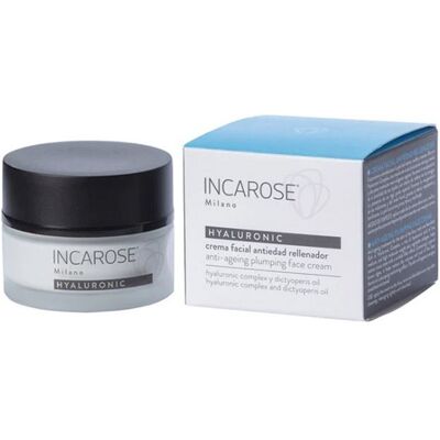 Crema Viso all'Acido Ialuronico Incarose - Anti-Age, Idratante, 50ml Crema Viso all'Acido Ialuronico Incarose - Anti-Age, Idratante, 50ml