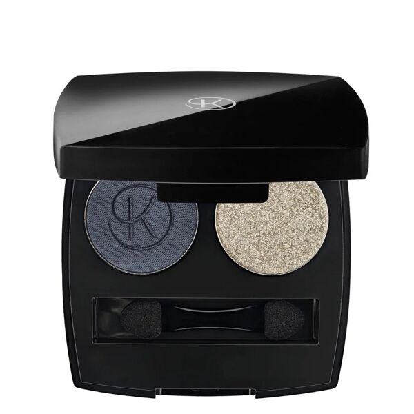 korff make up - palette ombretti duo ai23 magnetic blue n.03