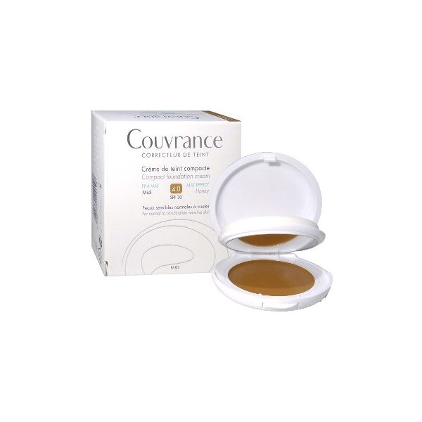 avene couvrance crema compatta colorata effetto mat miele 4.0