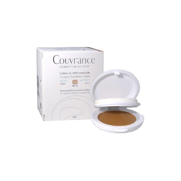 avene couvrance crema compatta colorata effetto mat sabbia 3.0