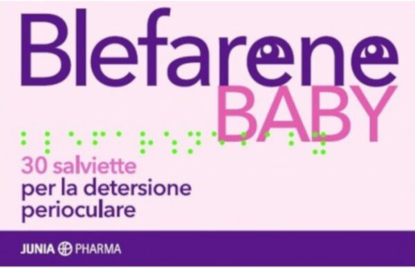 junia pharma srl blefarene baby 30 salviette detersione perioculare