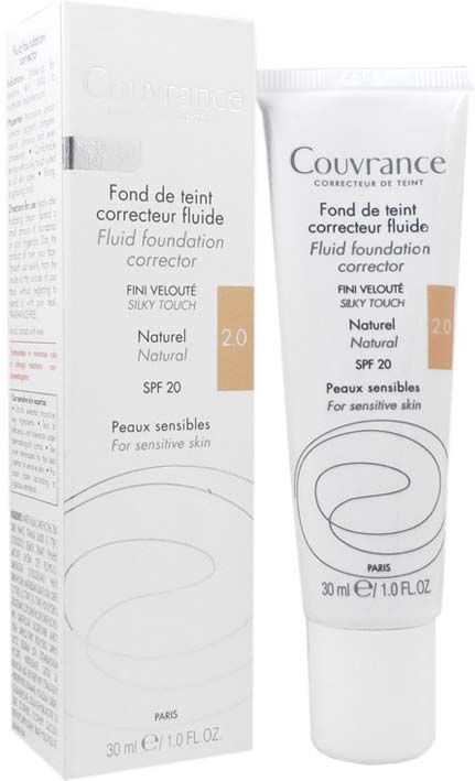 avene couvrance fondotinta correttore fluido naturale 2.0