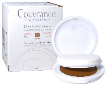 Avene Couvrance Crema Compatta Colorata Comfort Sole 5.0