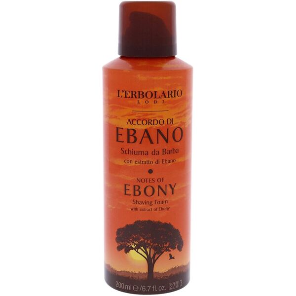 l'erbolario accordo di ebano schiuma barba 200 ml