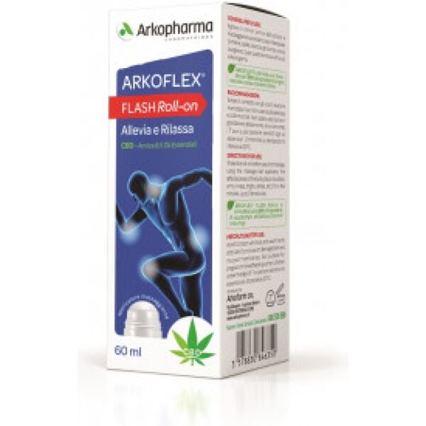 arkofarm srl arkoflex® flash roll-on arkopharma 60ml