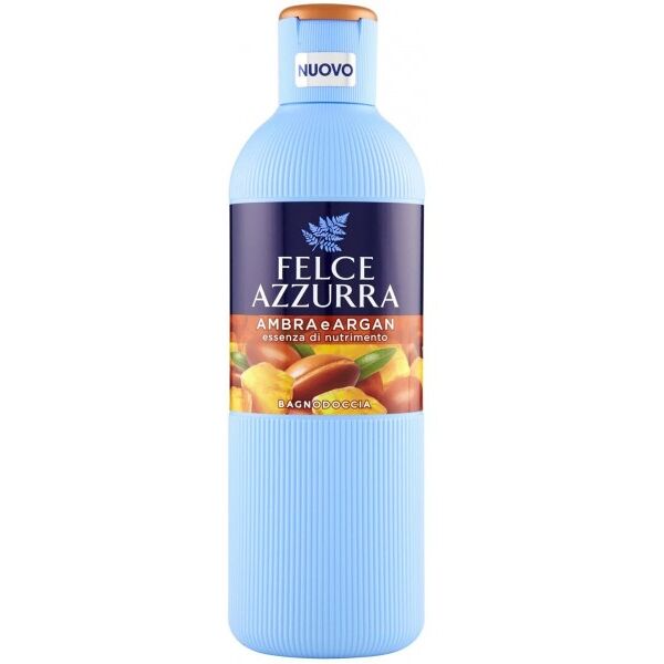 antica farmacia orlandi felce azzurra bagnoschiuma nutriente 650ml.ambra e argan