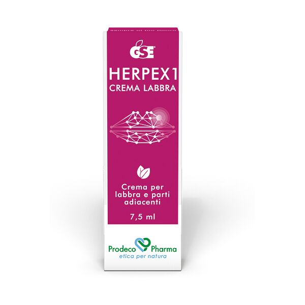 prodeco pharma srl gse herpex 1 crema labbra 7,5ml