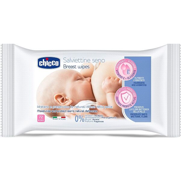 chicco salviette seno 72 pezzi