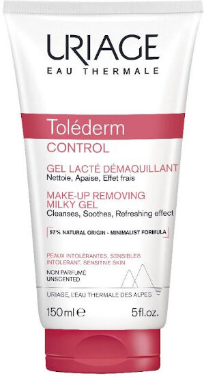 uriage tolederm control gel demaquillant