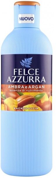 antica farmacia orlandi felce azzurra bagnoschiuma nutriente 650ml.ambra e argan