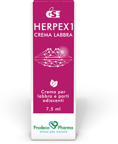 prodeco pharma srl gse herpex 1 crema labbra 7,5ml