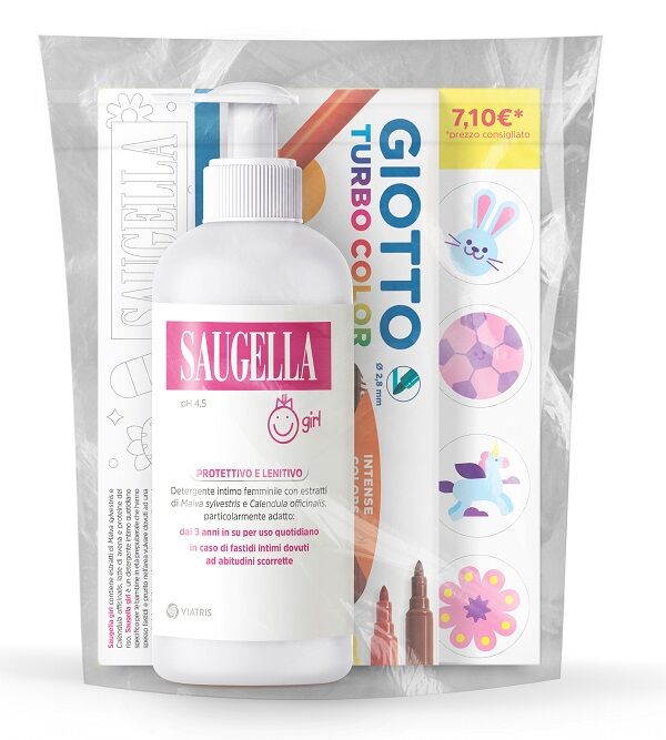 meda pharma spa saugella bundle girl det+giott