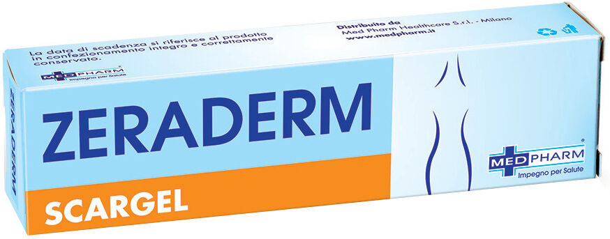 med pharm healthcare srl zeraderm scar gel 20g