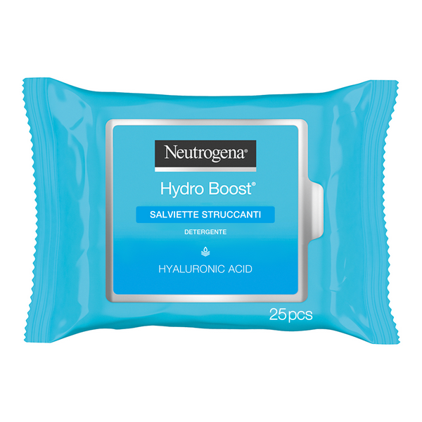 Johnson & Johnson Neutrogena Hydra Boost Salviettine Struccanti 25 Pezzi