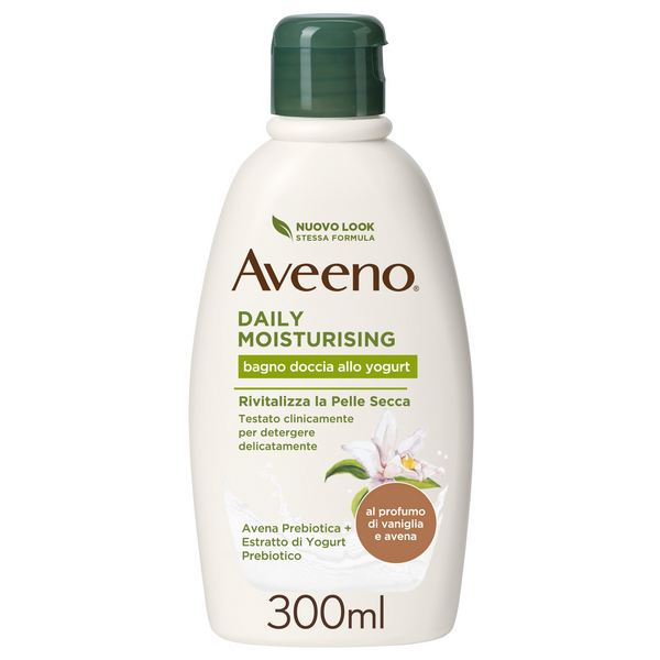 Johnson & Johnson Aveeno Bagno Doccia Vaniglia E Avena 300 Ml