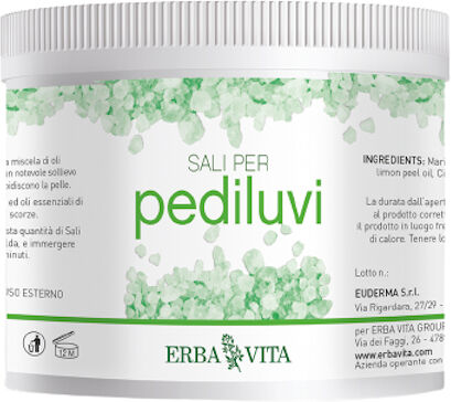 Erba Vita Sali Mar Morto Pediluvio 500g Erbavita