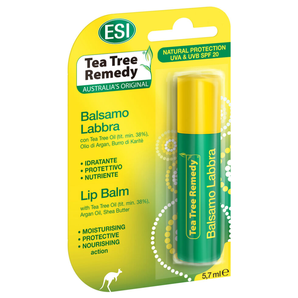 Esi Tea Tree Remedy Labbra Fattore Di Protezione Solare 20