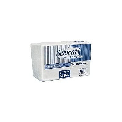 Serenity Salvietta Skincare Misura 30 X 38 Cm 50 Pezzi Serenity Salvietta Skincare Misura 30 X 38 Cm 50 Pezzi