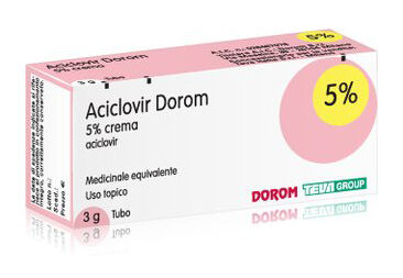Teva Aciclovir Dorom Crema 3g 5%