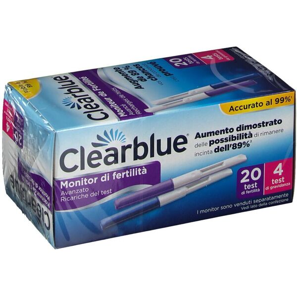 procter & gamble srl clearblue fertilita' stick 20 + 4