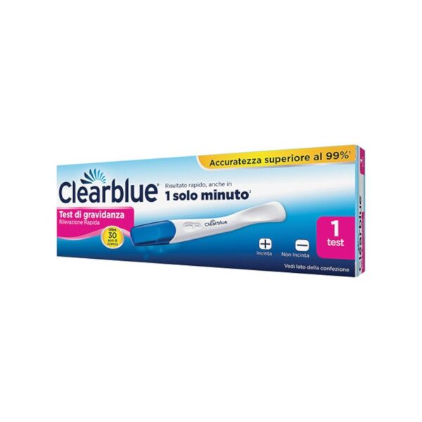 procter clearblu clearblue test gravidanza flip click rilevazione rapida 1 pezzo