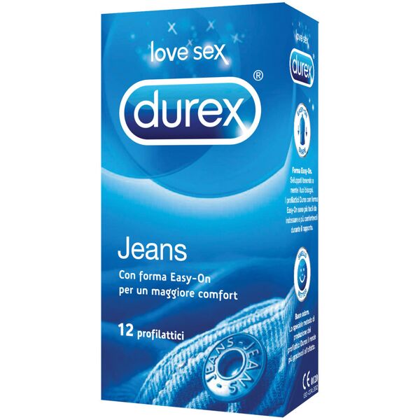 reckitt benckiser h.(it.) spa durex jeans easy-on 12 profilattici