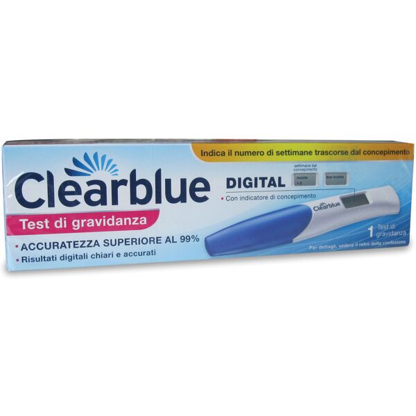 procter & gamble srl clearblue digital conception indicatore 1 test