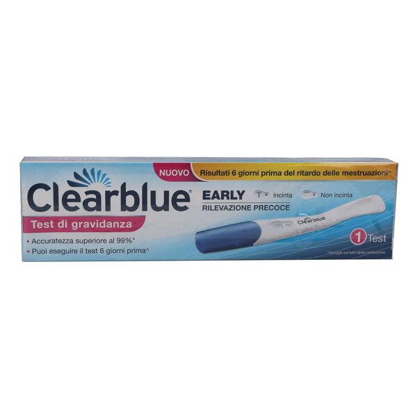 procter & gamble srl clearblue test gravidanza early 1 pezzo