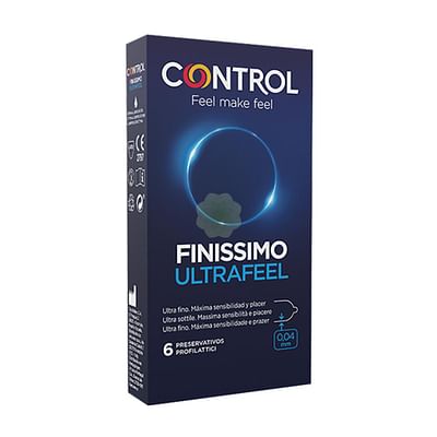 Artsana Spa Control Finissimo Ultrafeel6 Pezzi