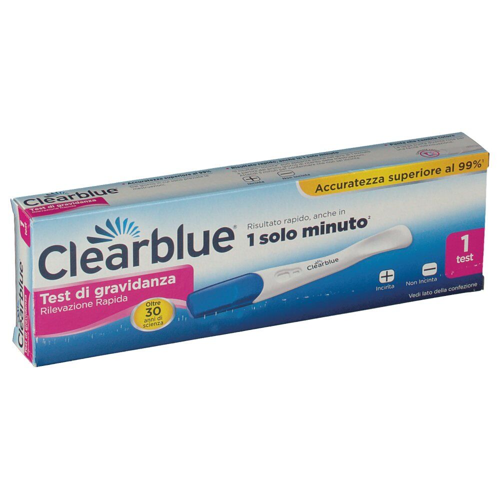 Procter & Gamble Srl Clearblue Monofase 1 Test