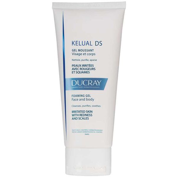 pierre fabre kelual ds gel detergente viso corpo 200 ml ducray