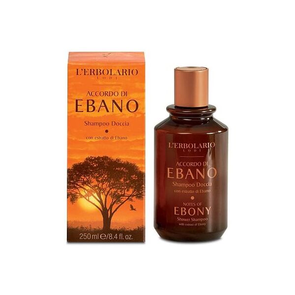 l'erbolario accordo di ebano shampoo doccia 250 ml